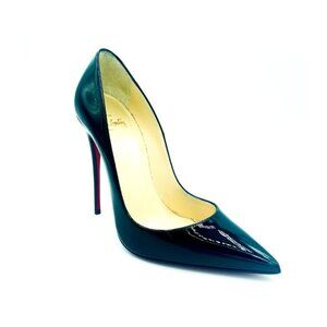 Christian Louboutin So Kate 120- Black Patent (Size 37.5 EU)